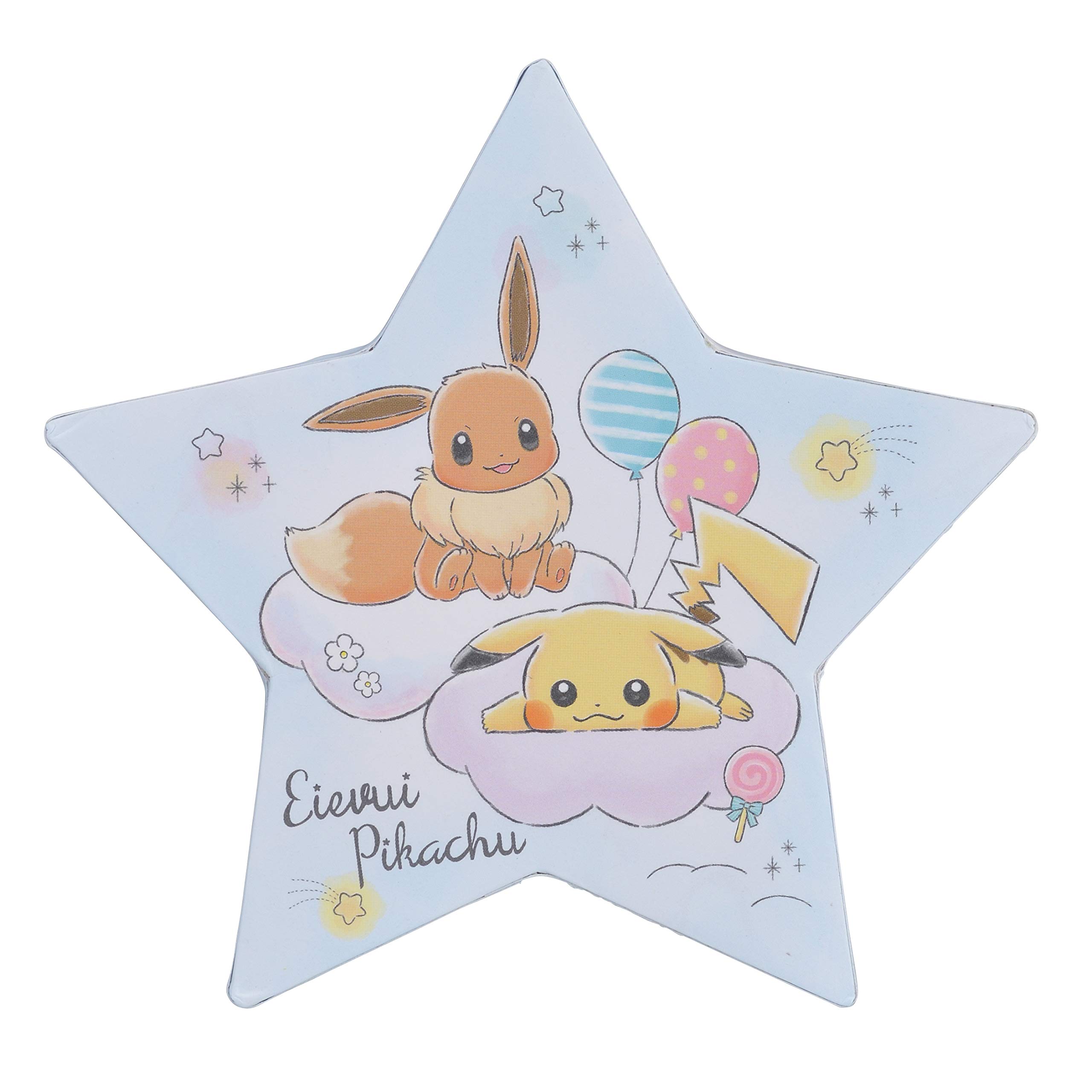 Amazon.co.jp: ポケモンセンターオリジナル 星型ケース入りメモ